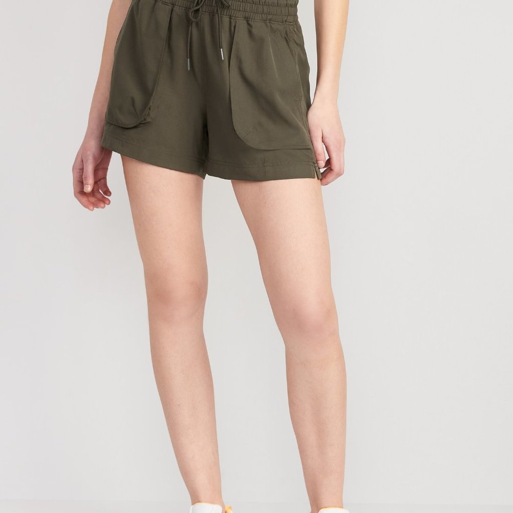 Old Navy High-Waisted StretchTech 4-Inch Inseam Shorts Size 4X NWT